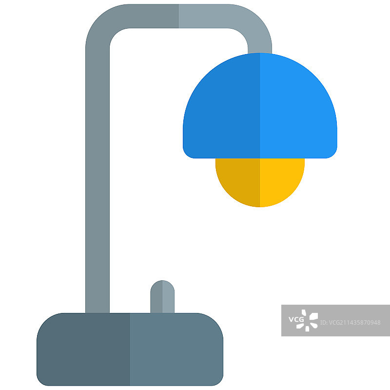 带可折叠支架的台灯图片素材