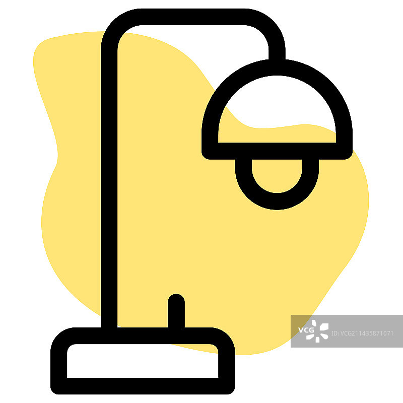 带可折叠支架的台灯图片素材