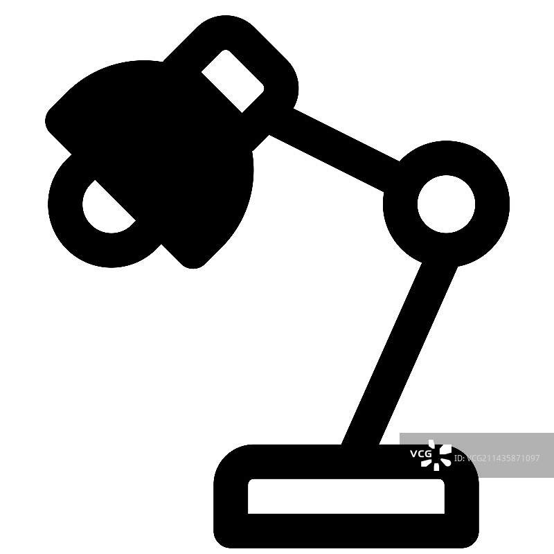 友好的折叠桌灯学习图片素材