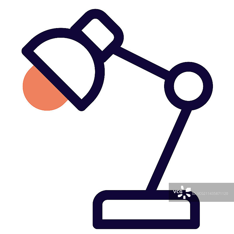 友好的折叠桌灯学习图片素材