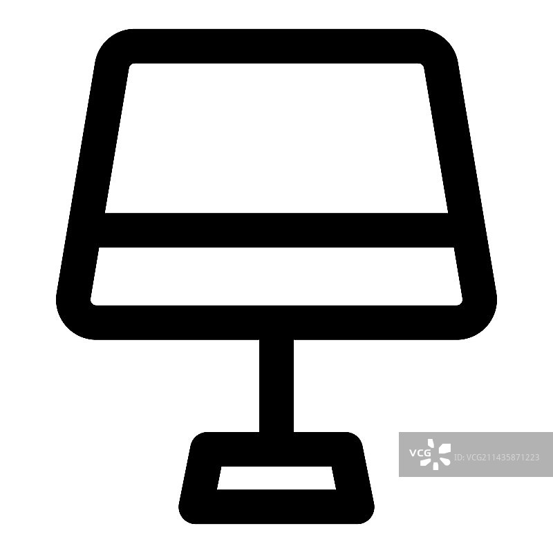 时尚房间装饰边桌灯图片素材