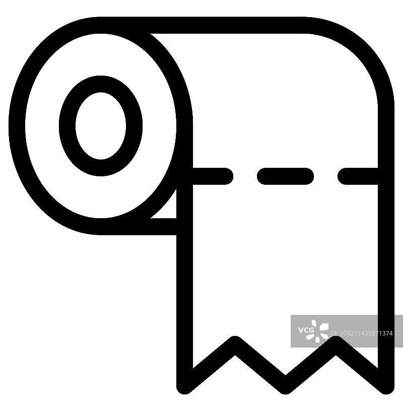 用于擦拭的卷纸图片素材