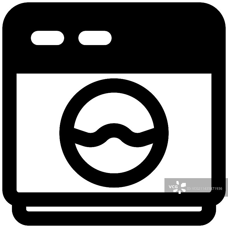 洗衣机是一种用于洗涤衣服的电器图片素材