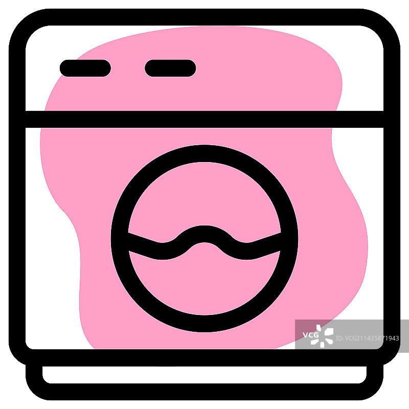 洗衣机是一种用于洗涤衣服的电器图片素材