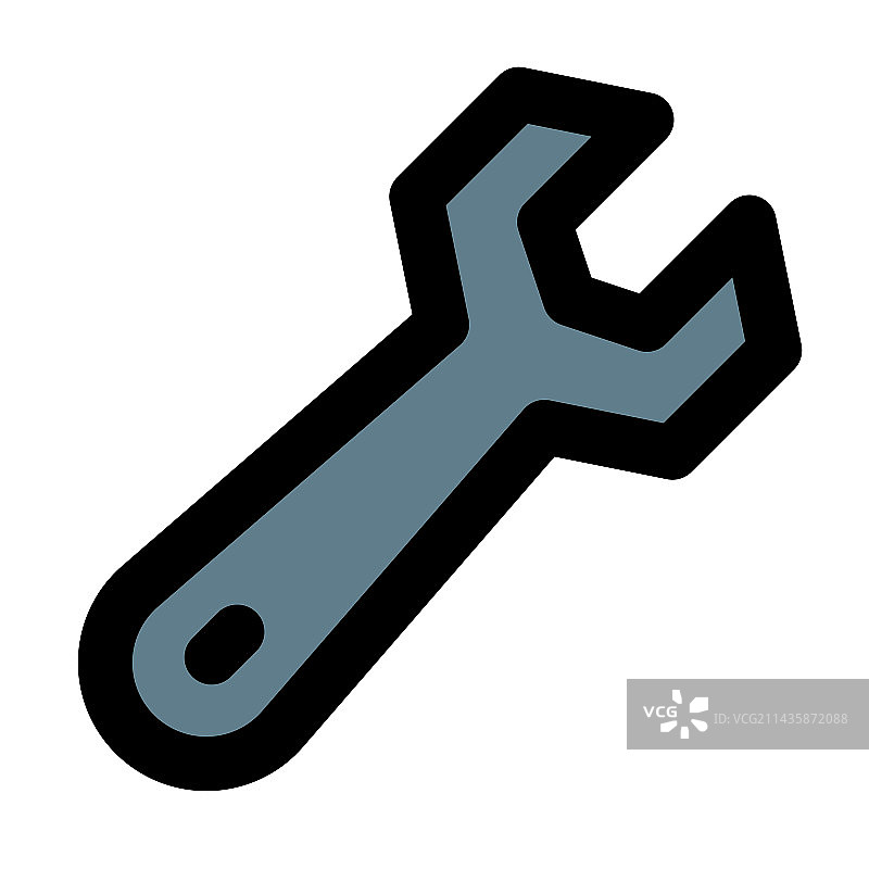 用于拧紧螺栓的扳手图片素材