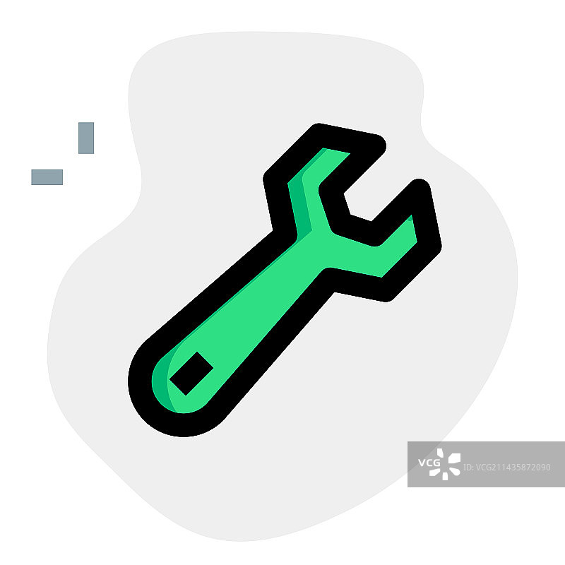 用于拧紧螺栓的扳手图片素材