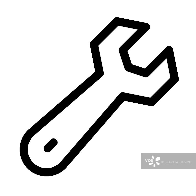 用于拧紧螺栓的扳手图片素材