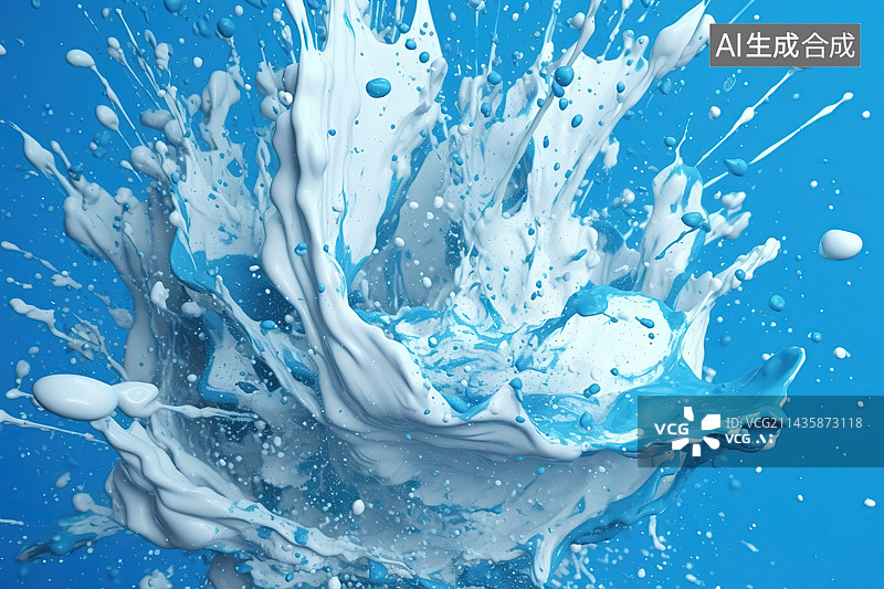 【AI数字艺术】3D抽象背景图片素材