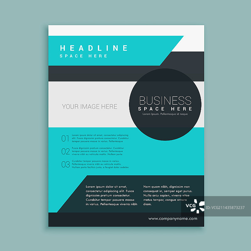 创意小册子宣传单设计，充满活力图片素材