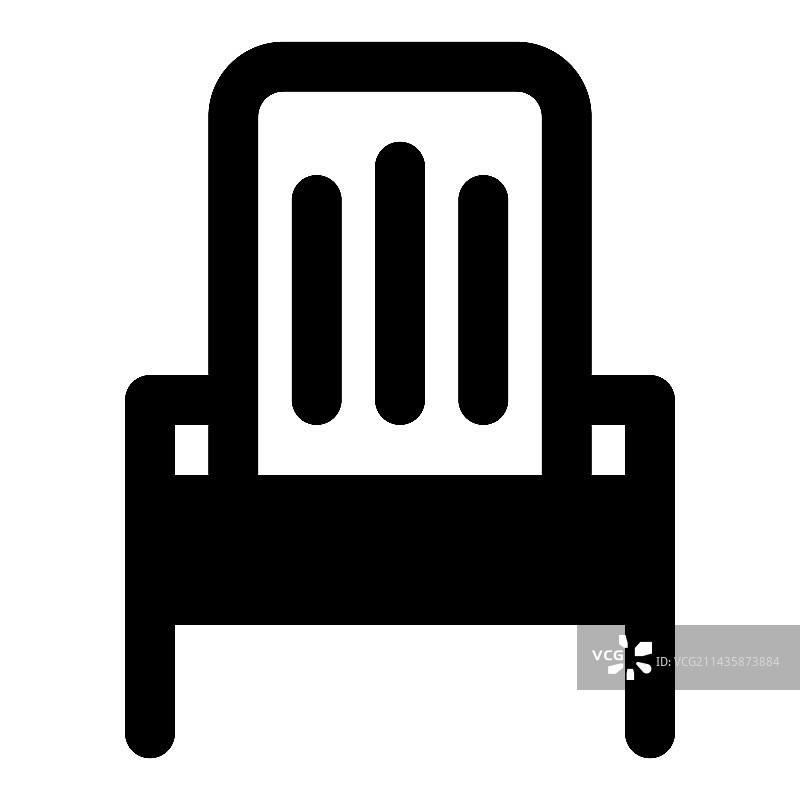 舒适的阿迪朗达克椅图片素材