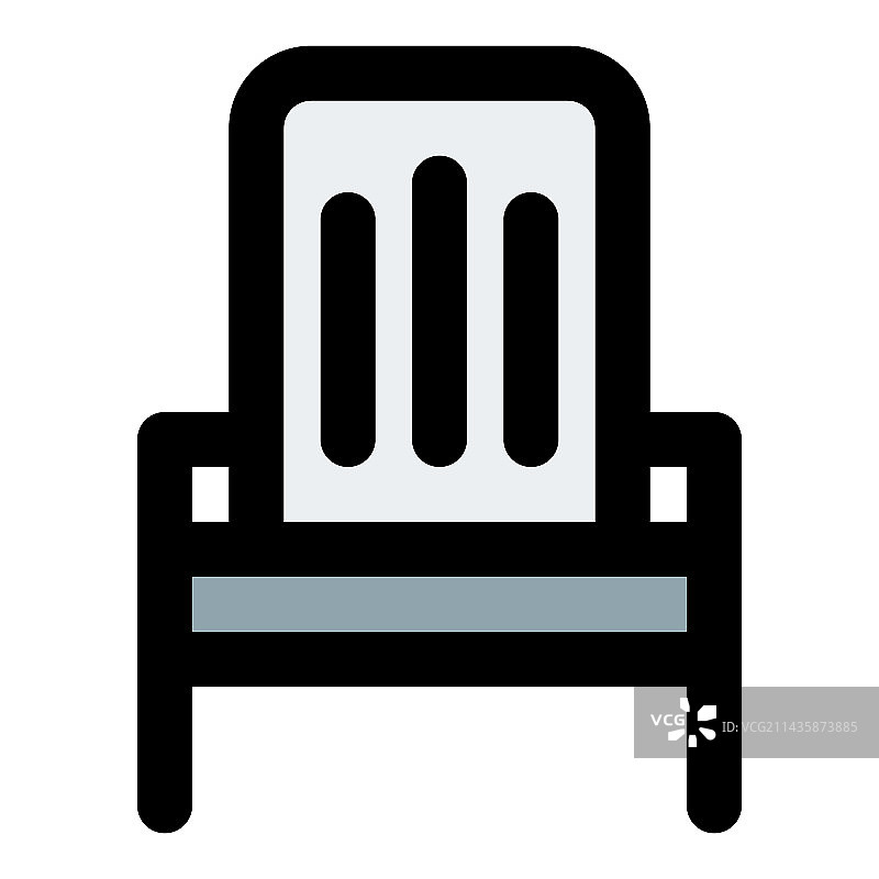 舒适的阿迪朗达克椅图片素材