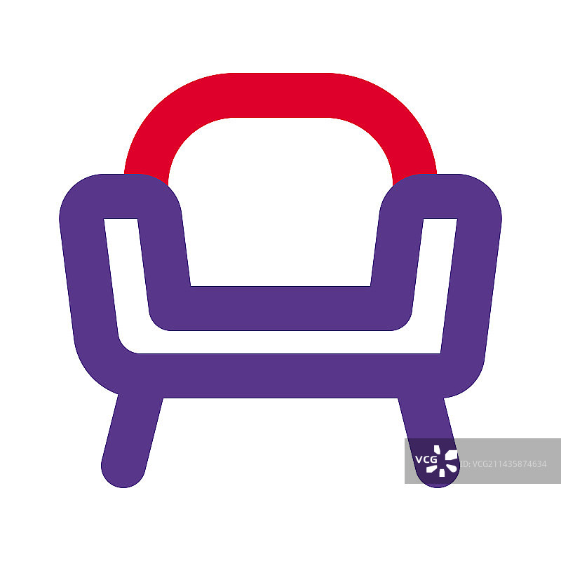 时尚舒适的沙发或扶手椅图片素材