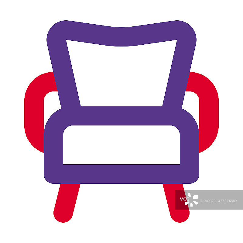 为放松而设计的时尚豪华座椅图片素材