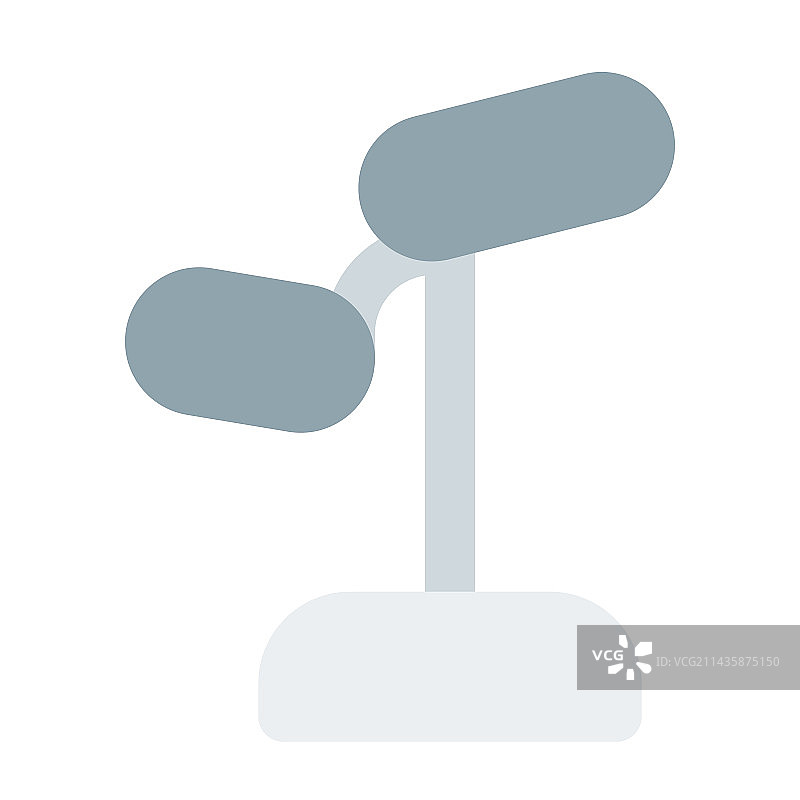 使用平衡椅保持正确背部姿势图片素材