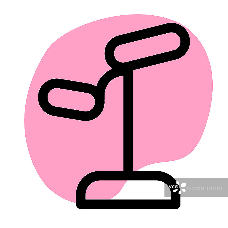 使用平衡椅保持正确背部姿势图片素材