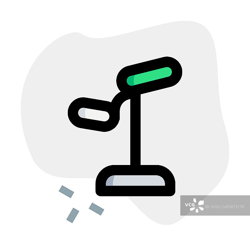 使用平衡椅保持正确背部姿势图片素材