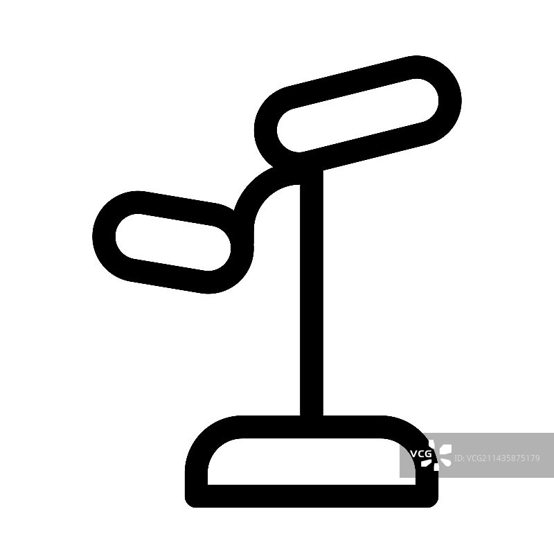 使用平衡椅保持正确背部姿势图片素材