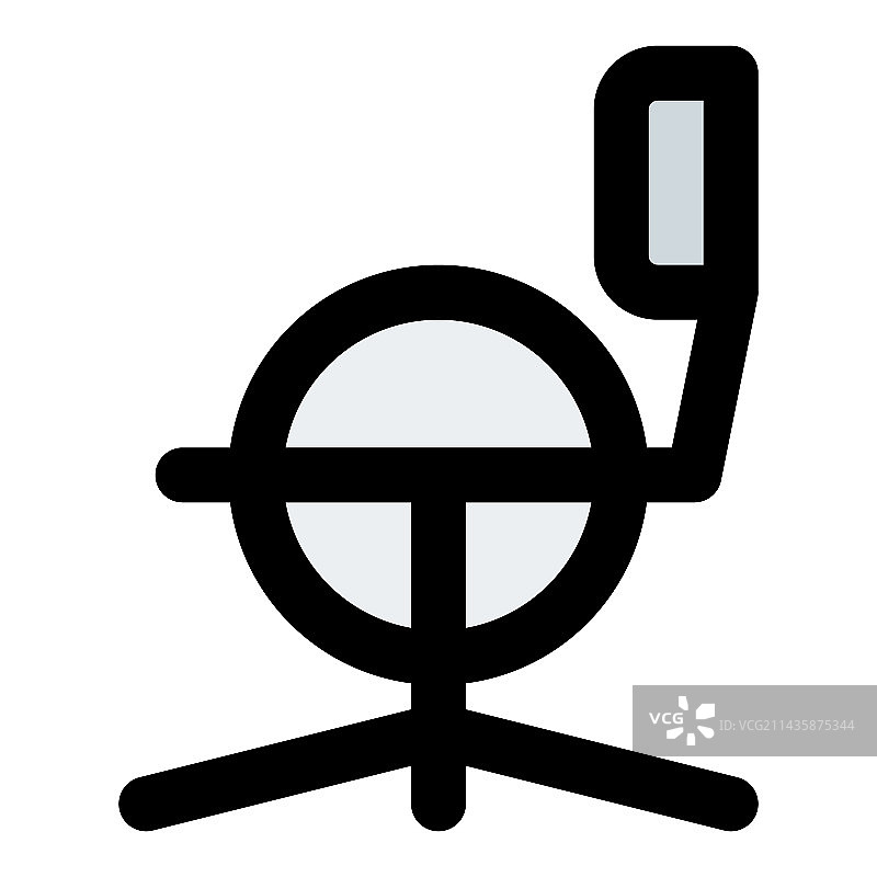 用平衡球椅改善您的姿势图片素材