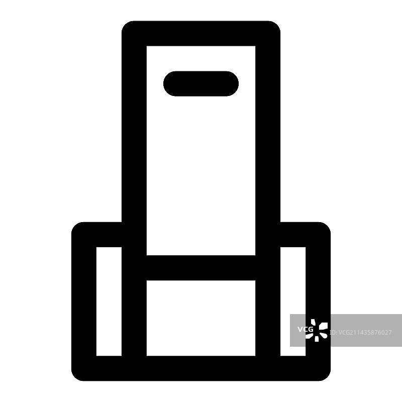 带长靠背的古董吟游诗人椅图片素材