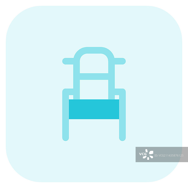 带有时尚靠背的吟游时代椅子图片素材