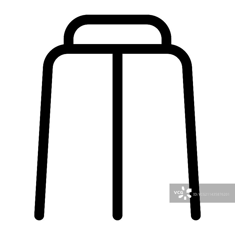 三长腿的酒吧凳图片素材