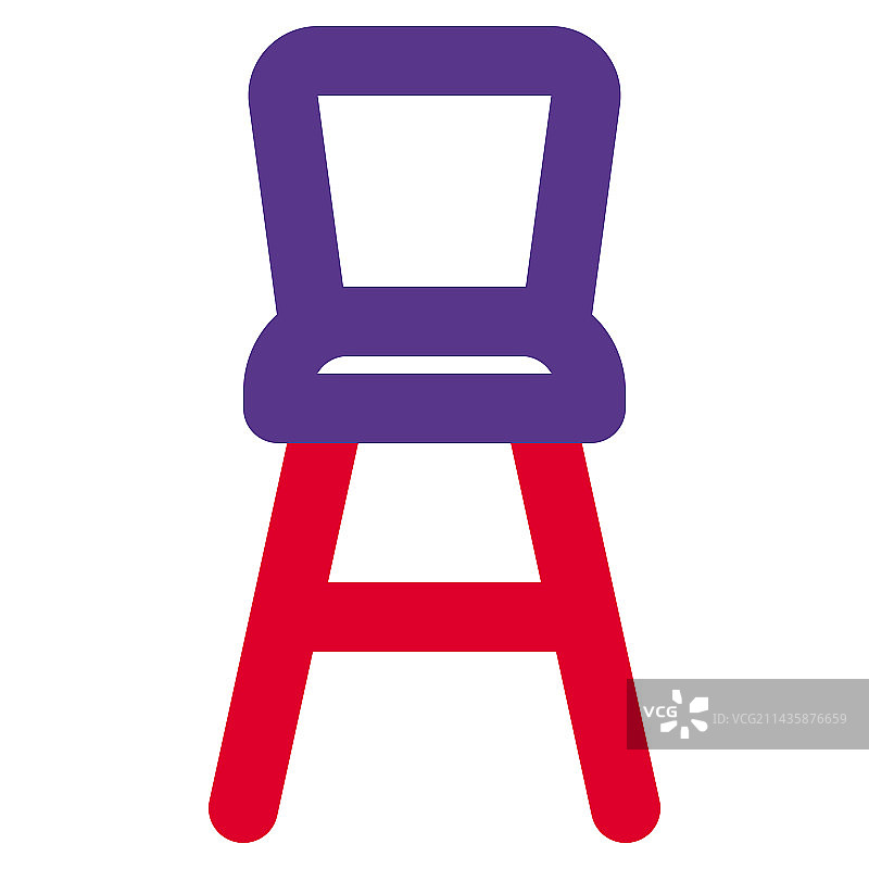 带长腿和脚踏的吧台凳图片素材