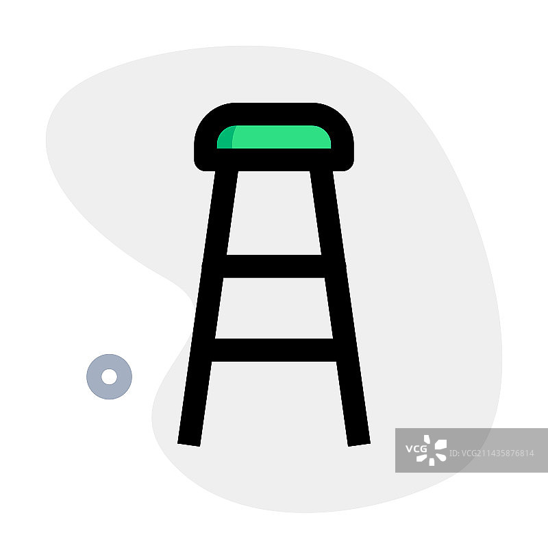 观众椅或吧台凳图片素材