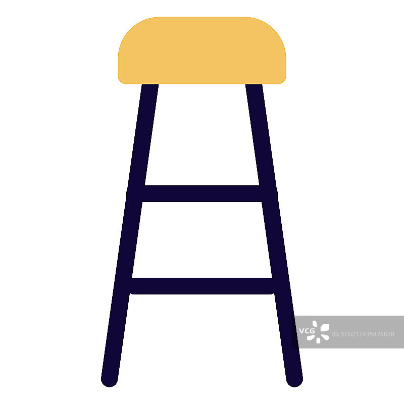 观众椅或吧台凳图片素材