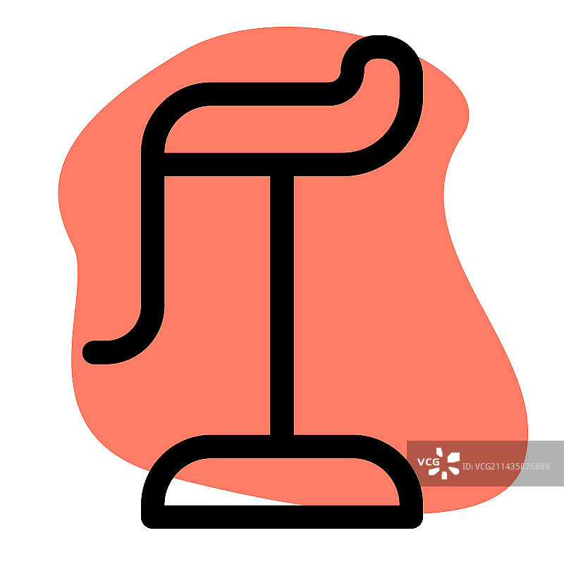 带前脚凳的现代吧台椅图片素材