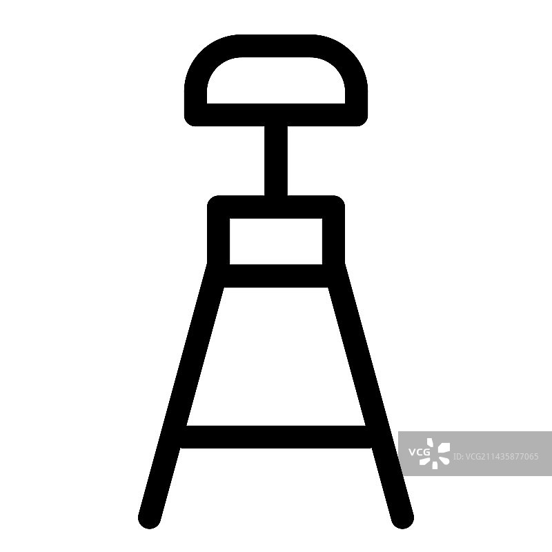 时尚吧台凳装饰座椅图片素材