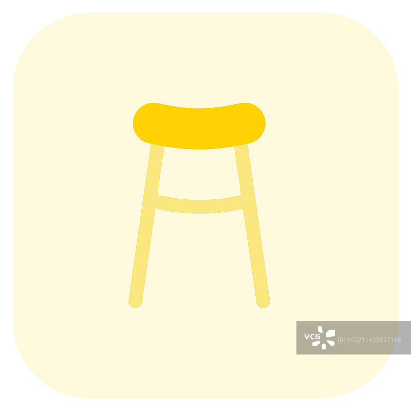 带舒适座椅的吧台凳图片素材