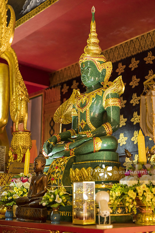 泰国清迈攀安寺佛像图片素材