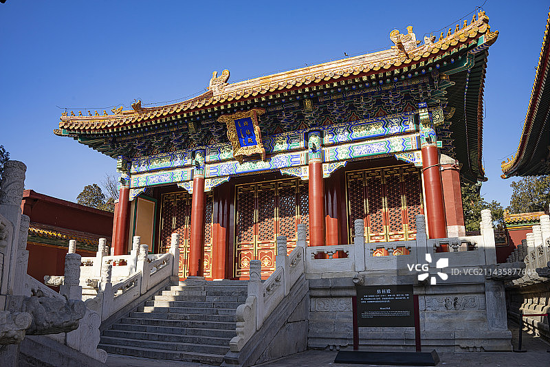 北京景山公园图片素材