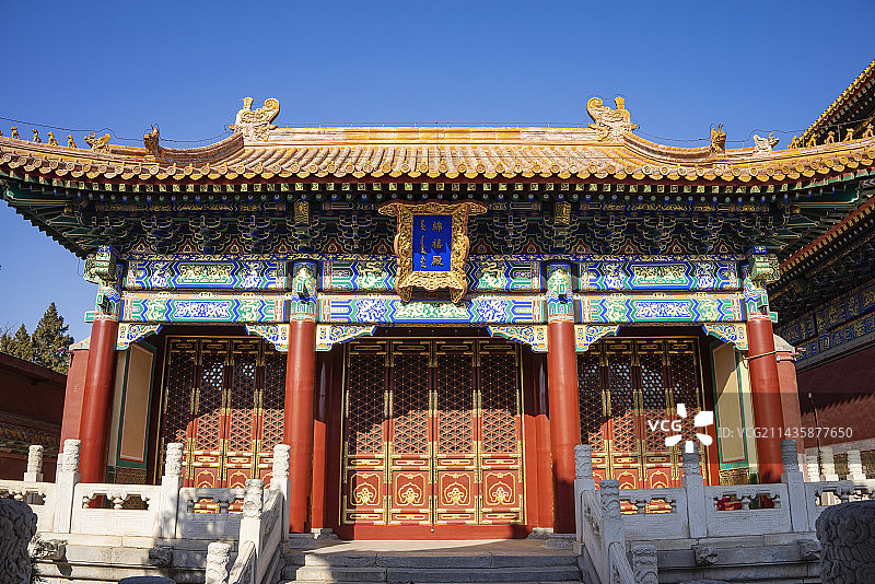 北京景山公园图片素材