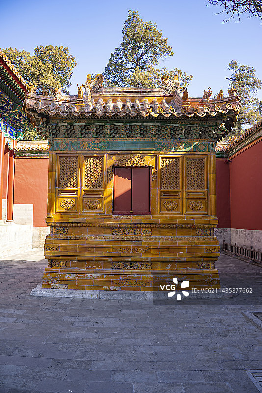 北京景山公园图片素材