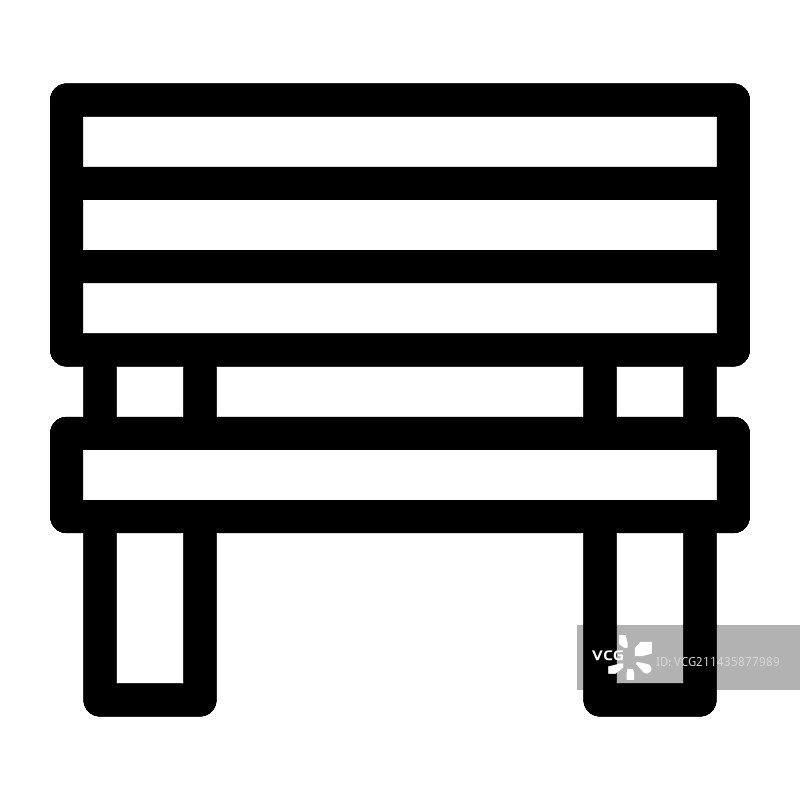 多人木制长椅图片素材