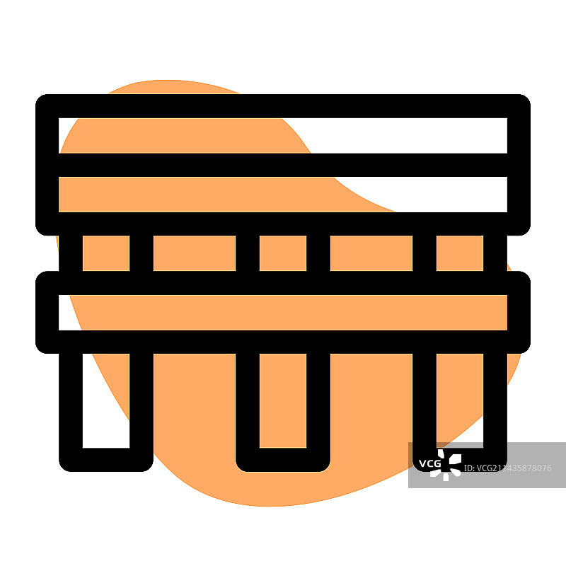 舒适的休息长椅图片素材