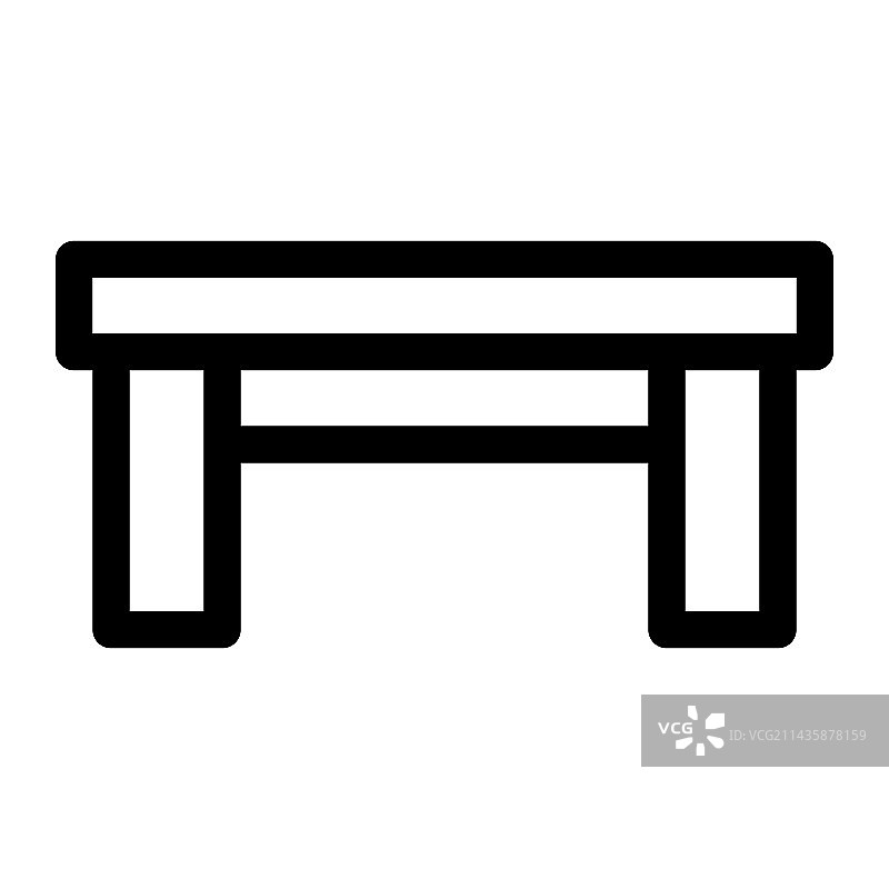 用于坐着休息的木凳图片素材