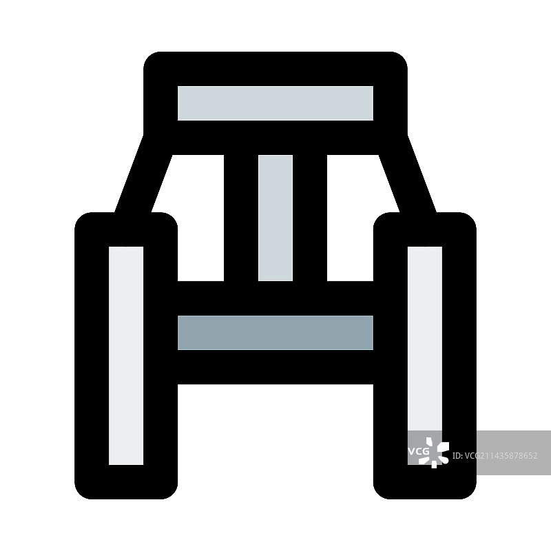 带扶手的古董布鲁斯特椅图片素材