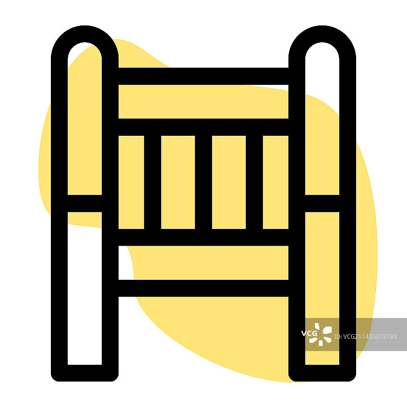 带纺锤的重型布鲁斯特椅图片素材