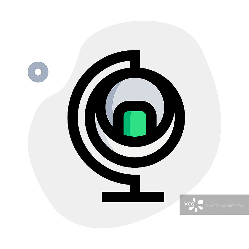 舒适的带软垫气泡椅图片素材