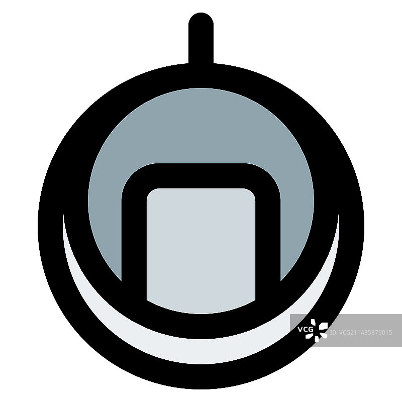 配备时尚泡泡椅的豪华装饰图片素材