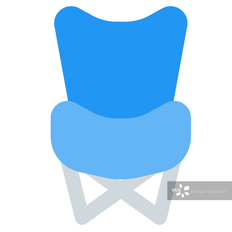 便携式休闲蝴蝶椅图片素材