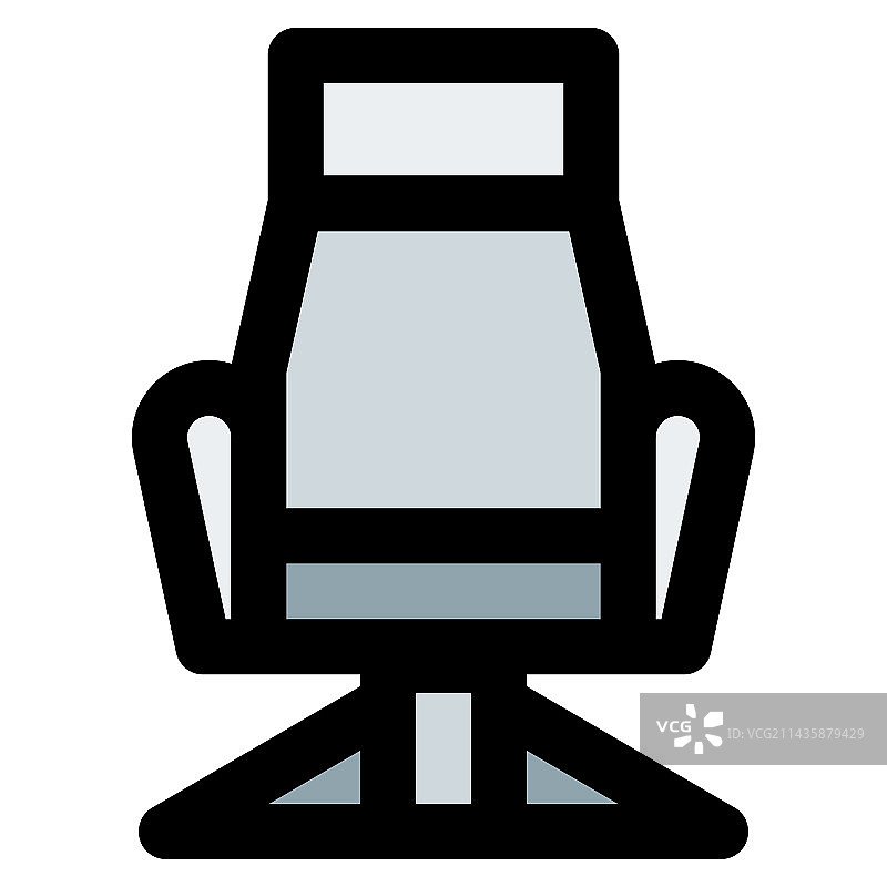 带扶手和靠背的办公椅图片素材