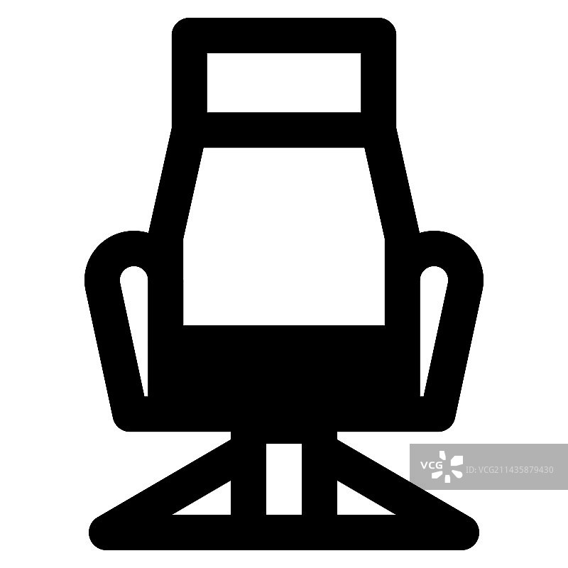 带扶手和靠背的办公椅图片素材