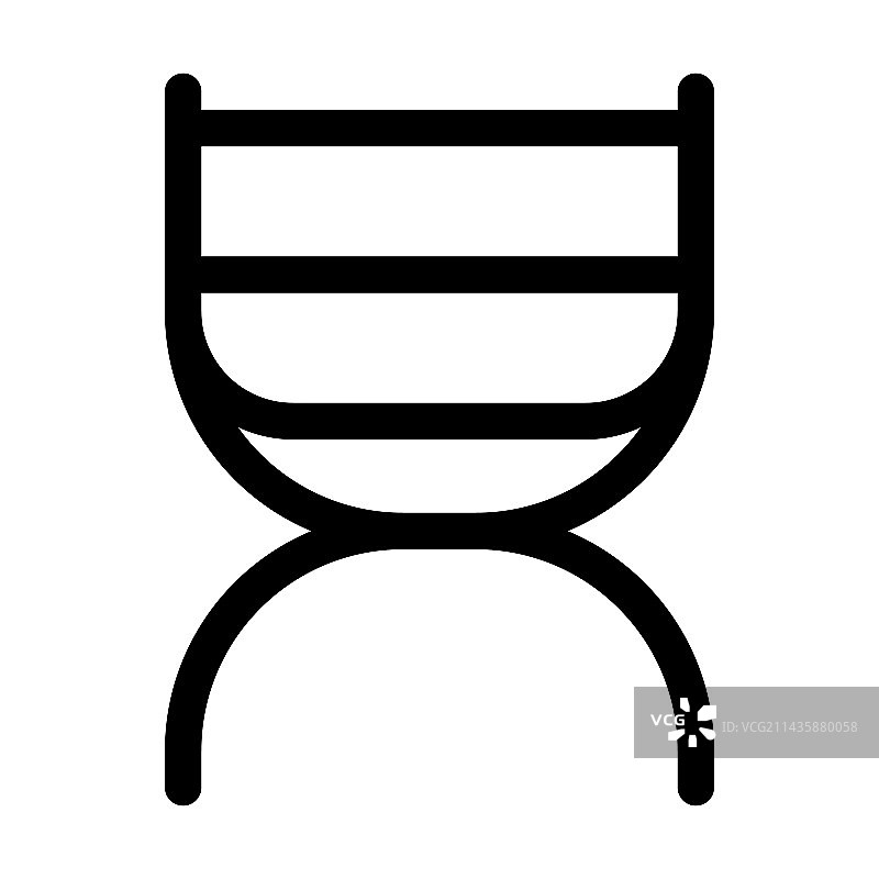 折叠椅或凳子图片素材