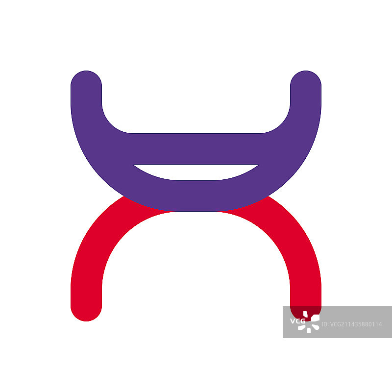 古代使用的库鲁尔座椅图片素材