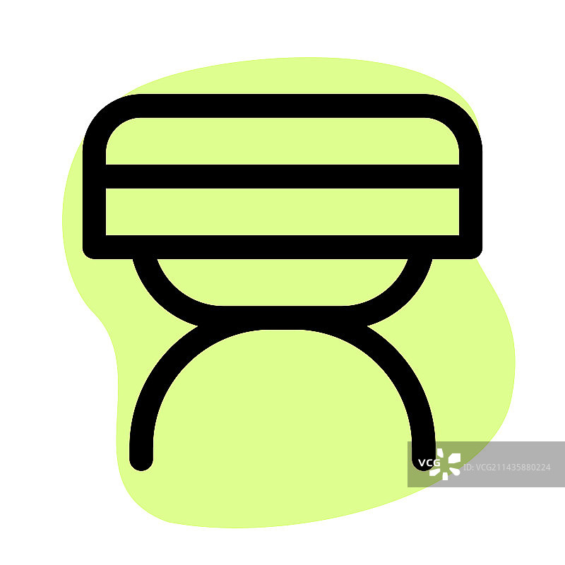 紧凑型木制弧形克鲁伊尔椅图片素材