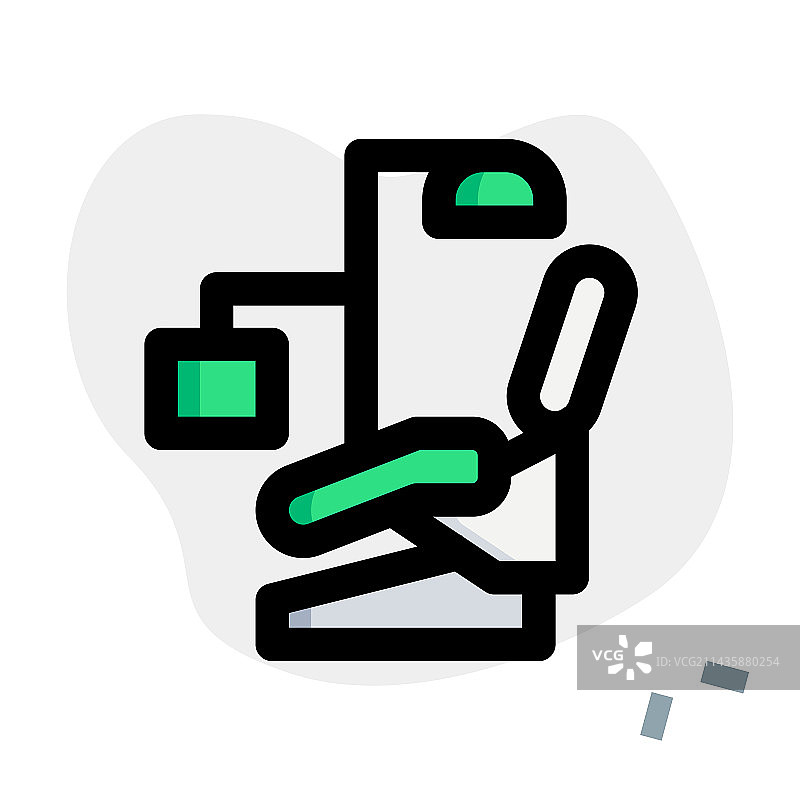 电动可伸缩牙科椅图片素材