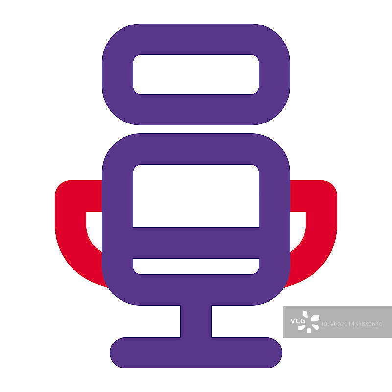 伊姆斯椅分离式头部和靠背图片素材